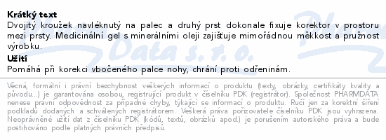 svorto 133 Gelový korektor s dvoj. kroužkem uni