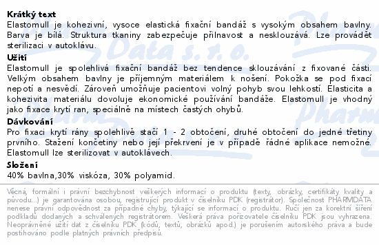 Leukoplast Elastomull obinad.bílé kohez.8cmx4m 1ks