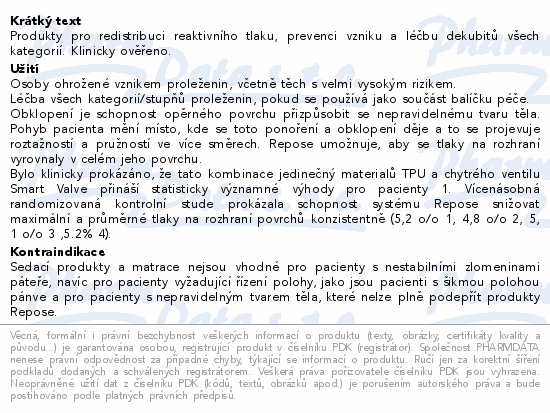 Repose Antidekubitní chránič nohou a paty