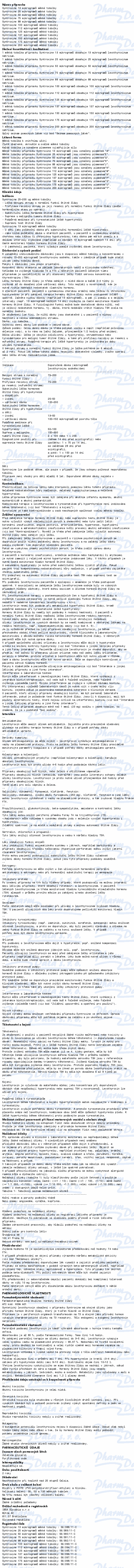 Syntroxine 125mcg cps.mol.30